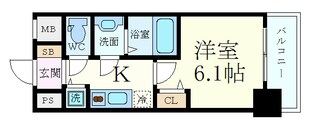 プレサンス新大阪ザ・シティの物件間取画像